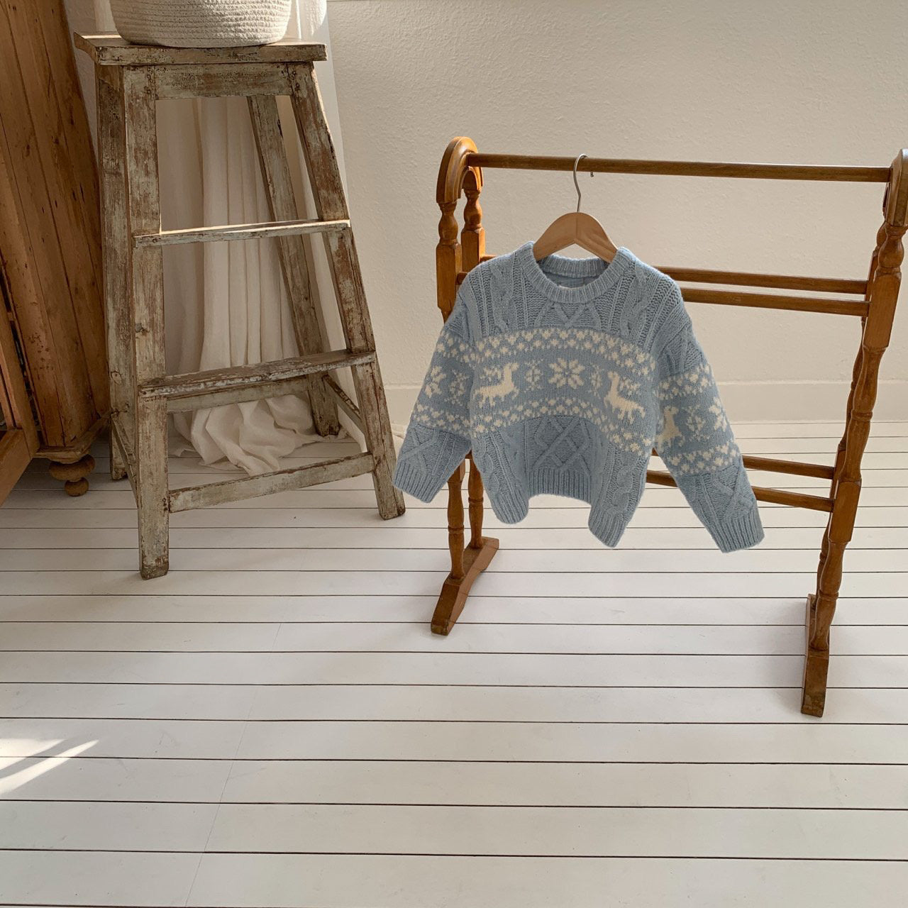 [PRE-ORDER] Snowflake knit top