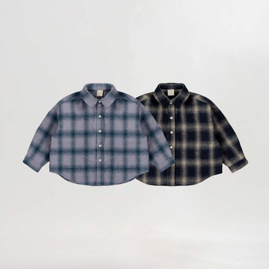 [PRE-ORDER] Winter plaid shirt
