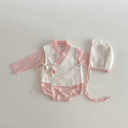 24 Fall pastel hanbok [pink S, blue M]