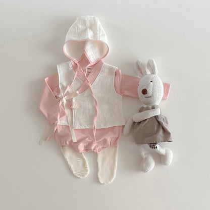 24 Fall pastel hanbok [pink S, blue M]