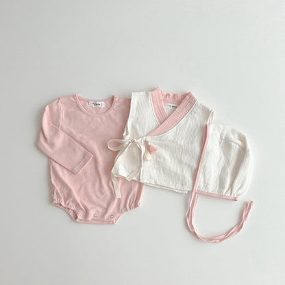 24 Fall pastel hanbok [pink S, blue M]