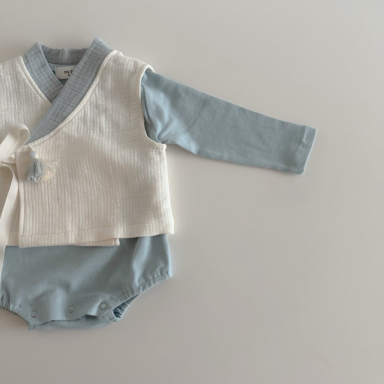 24 Fall pastel hanbok [pink S, blue M]