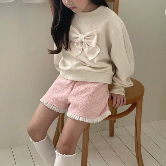 Big ribbon sweatshirt [S,M]