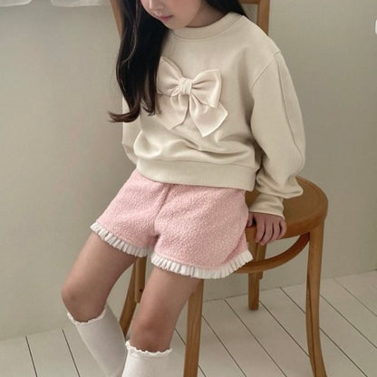 Big ribbon sweatshirt [S,M]