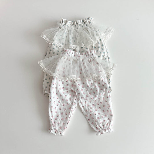 [PRE-ORDER] Lace sausage pants