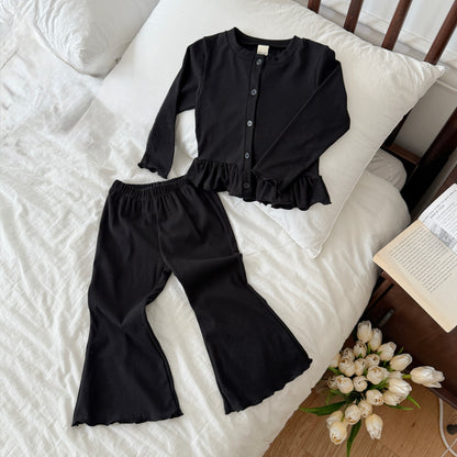 [PRE-ORDER] Lolo frill bootcut pants