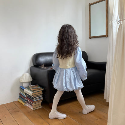 Pretty pumpkin dress [Blue XL]