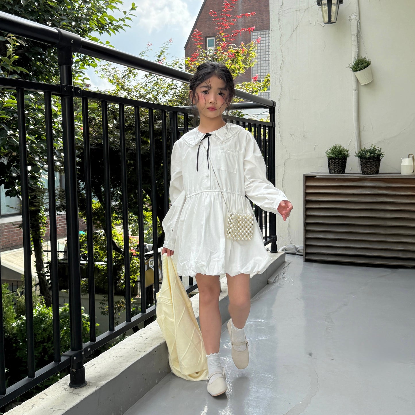 Pretty pumpkin dress [Blue XL]