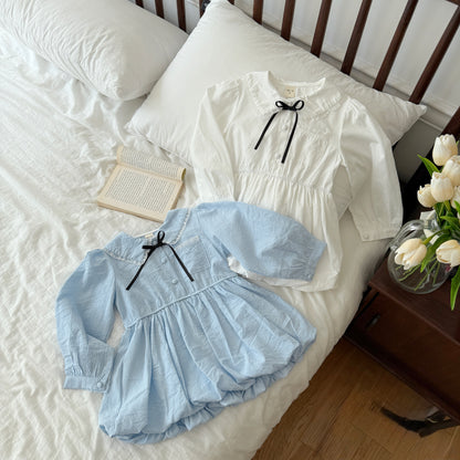 Pretty pumpkin dress [Blue XL]