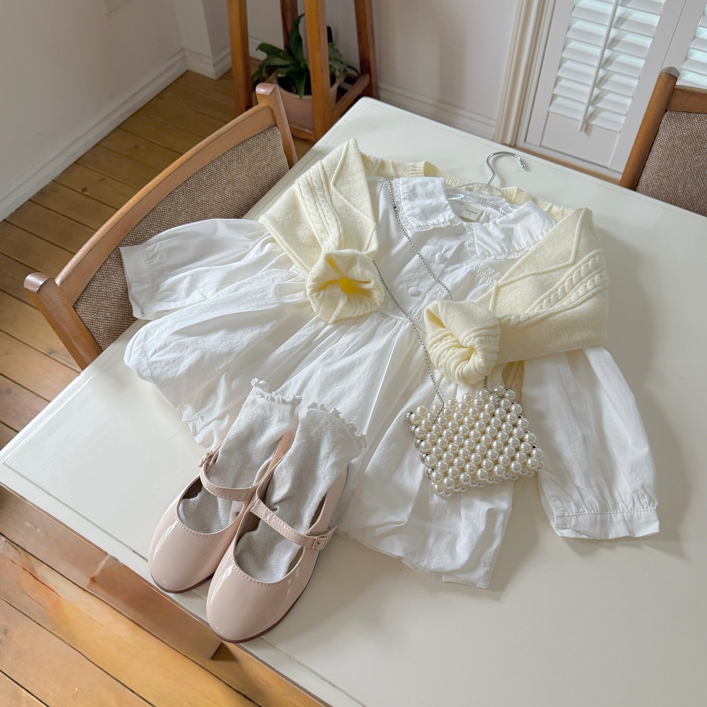 Pretty pumpkin dress [Blue XL]