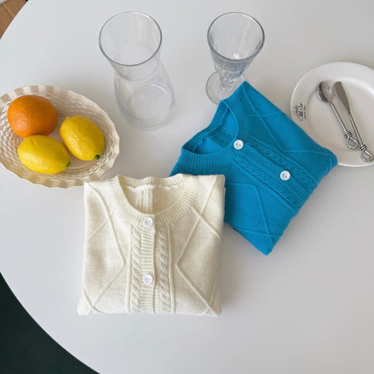 [PRE-ORDER] Cable knit cardigan