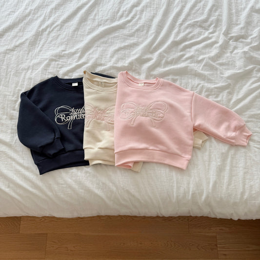 [PRE-ORDER] Romantic cropped sweatshirt