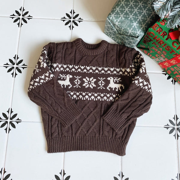 [PRE-ORDER] Snowflake knit