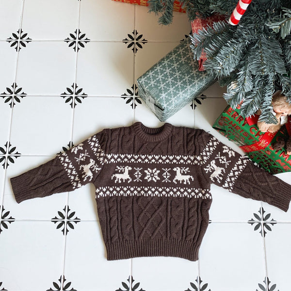 [PRE-ORDER] Snowflake knit