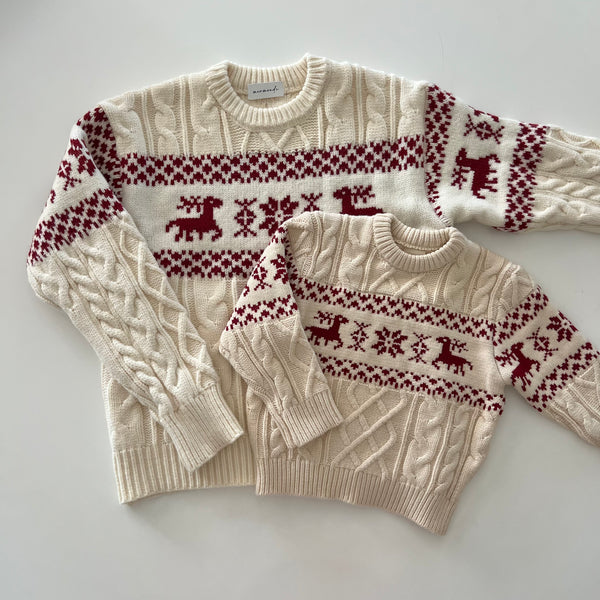 [PRE-ORDER] Snowflake knit