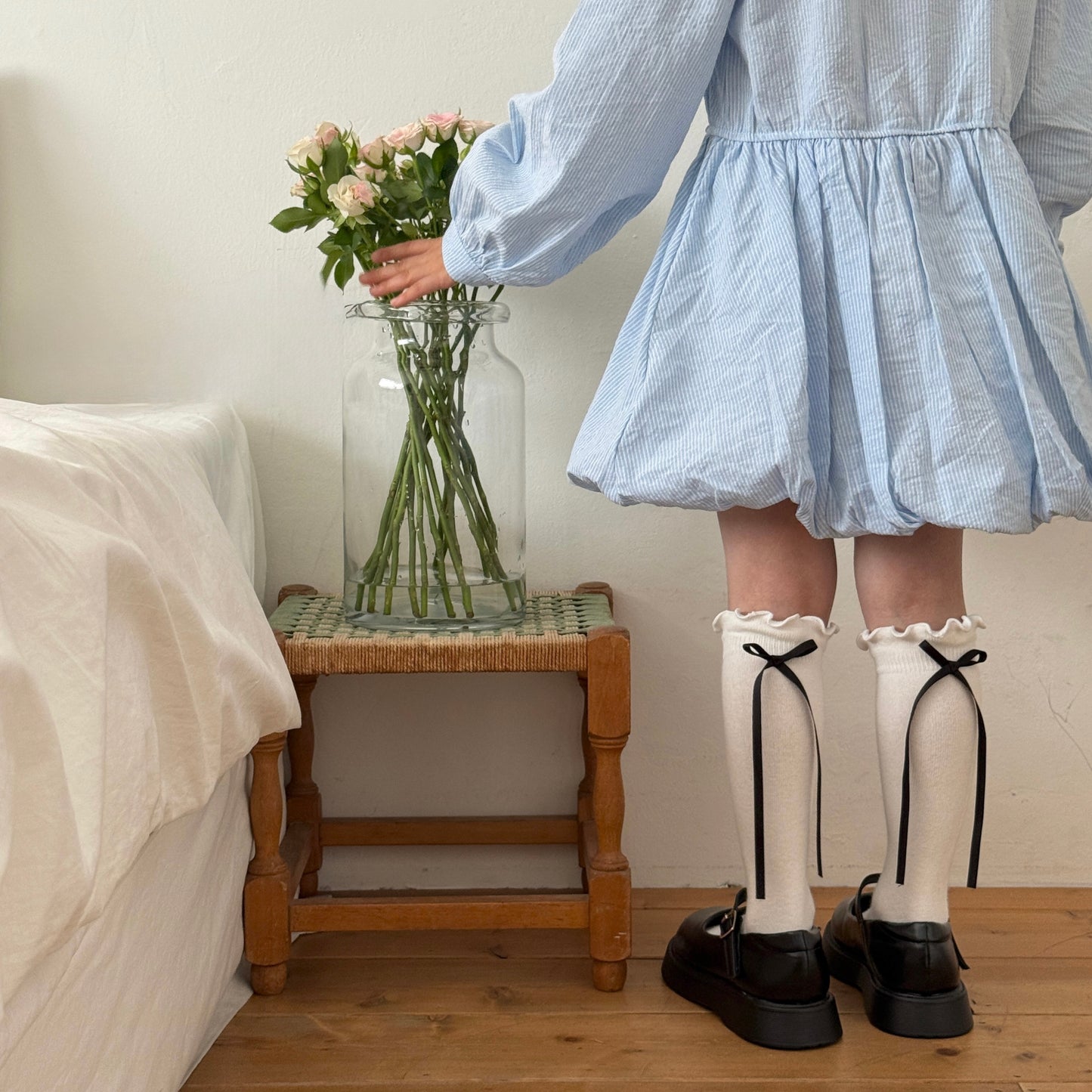 [PRE-ORDER] Ribbon knee socks