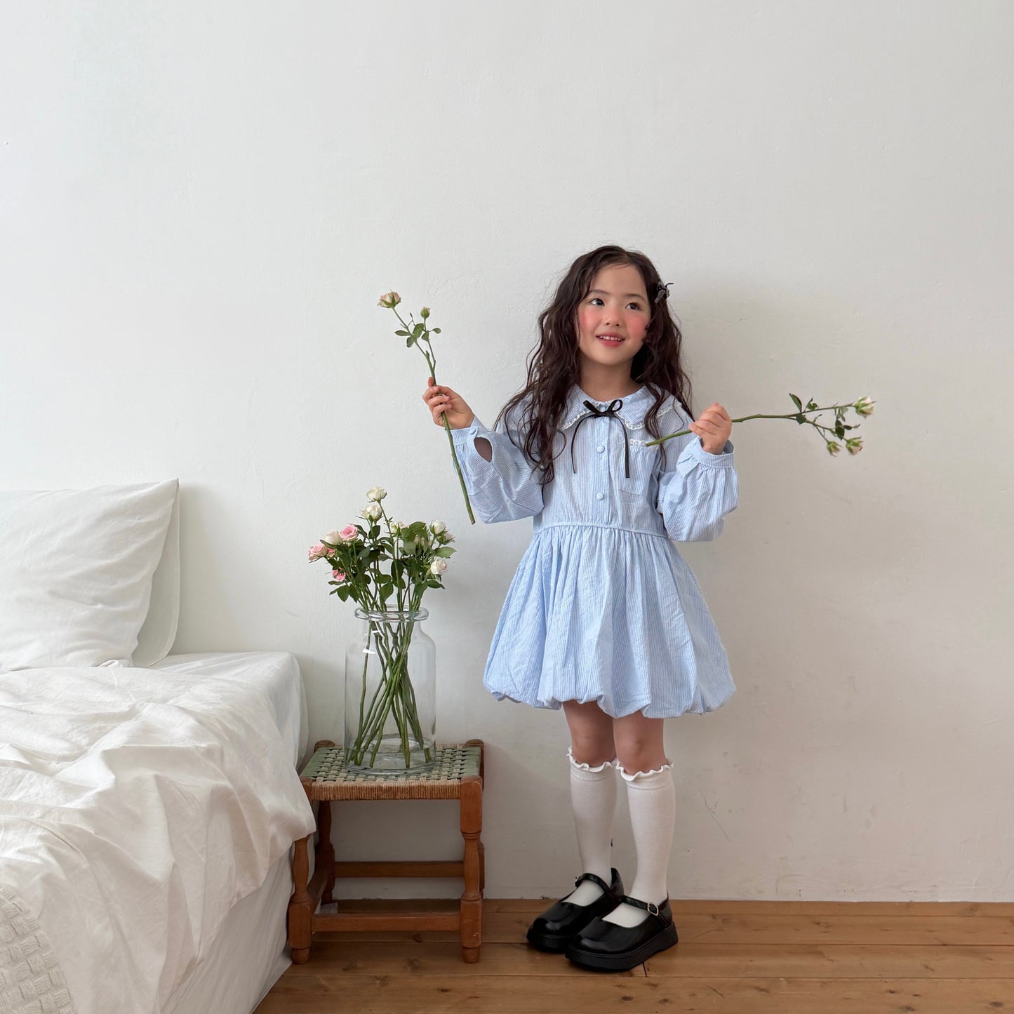 Pretty pumpkin dress [Blue XL]