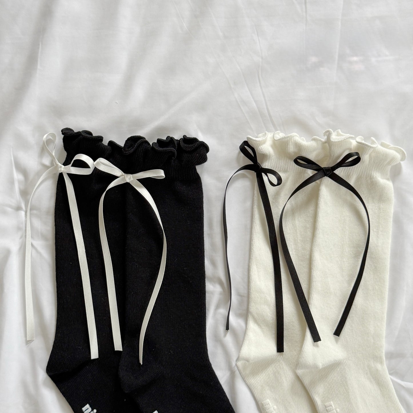 [PRE-ORDER] Ribbon knee socks