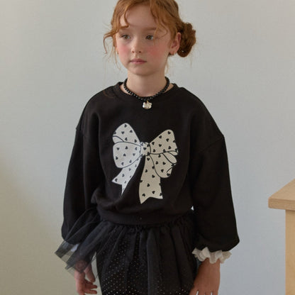[PRE-ORDER] Lunelle ribbon sweatshirt