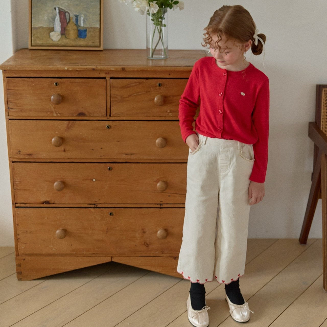 [PRE-ORDER] Heart wavy pants