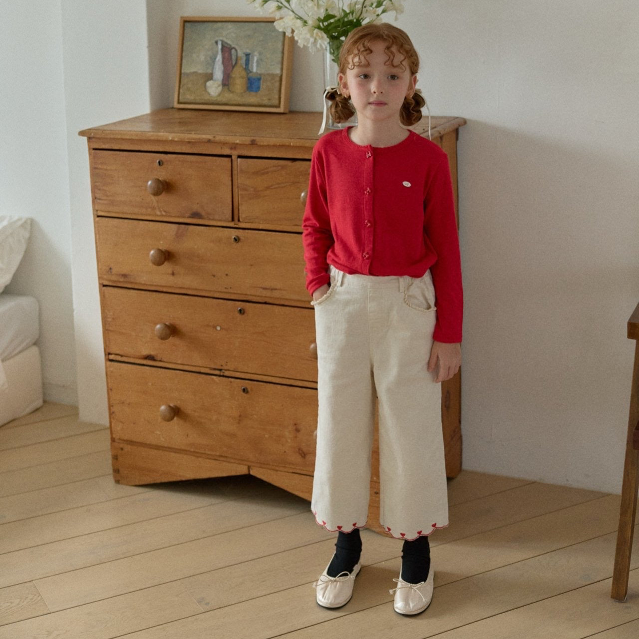 [PRE-ORDER] Heart wavy pants