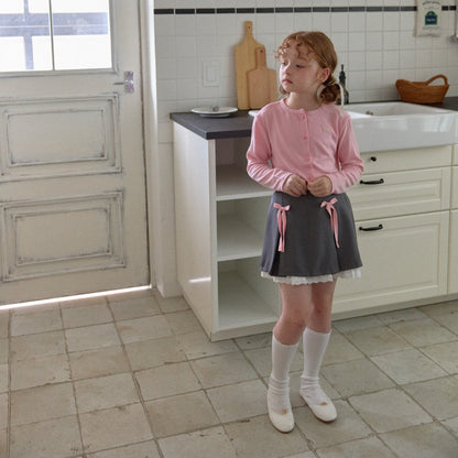 [PRE-ORDER] Ribbon pintuck skirt