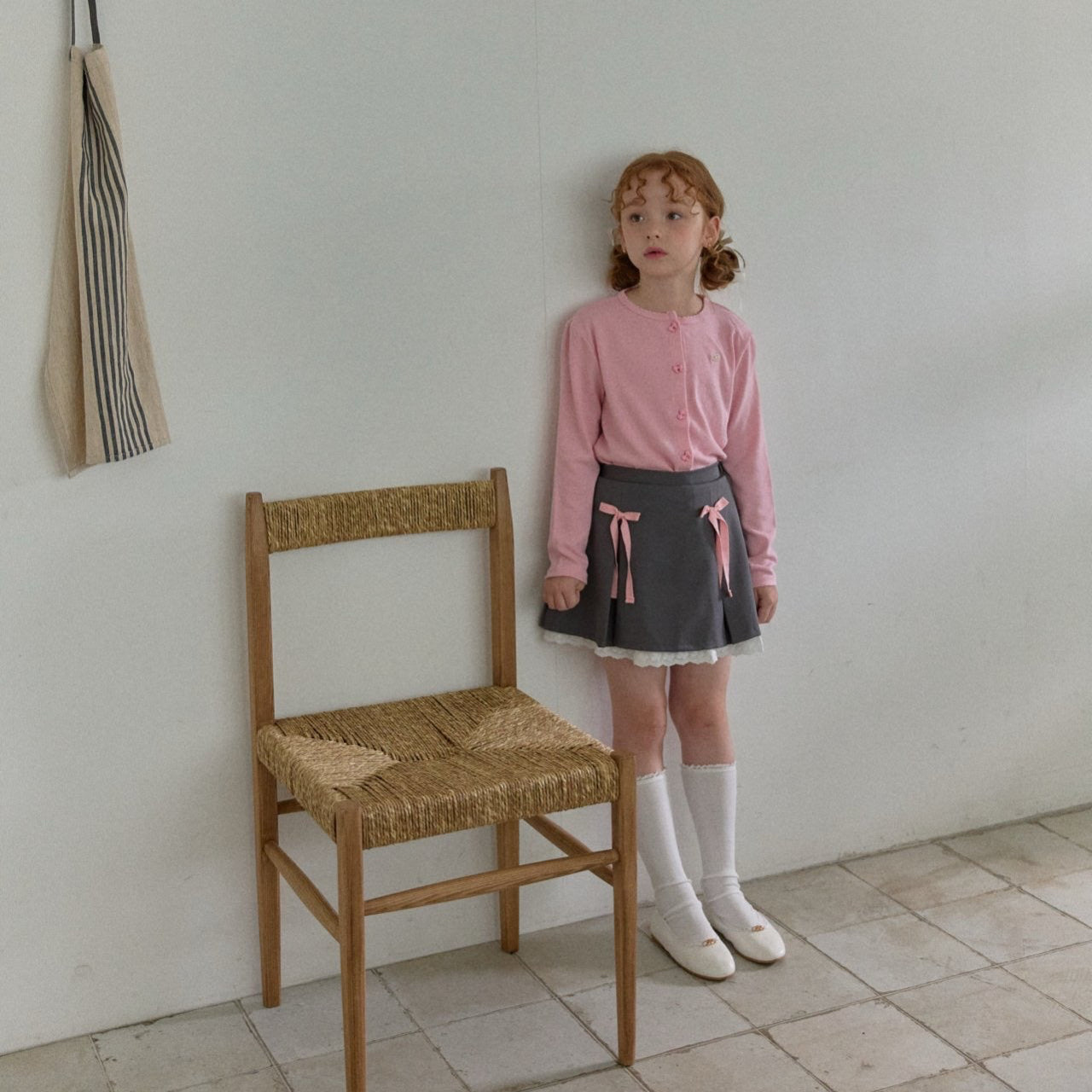 [PRE-ORDER] Ribbon pintuck skirt