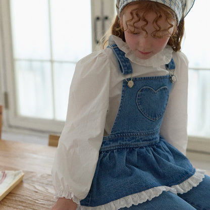 [PRE-ORDER] Heart pocket overalls