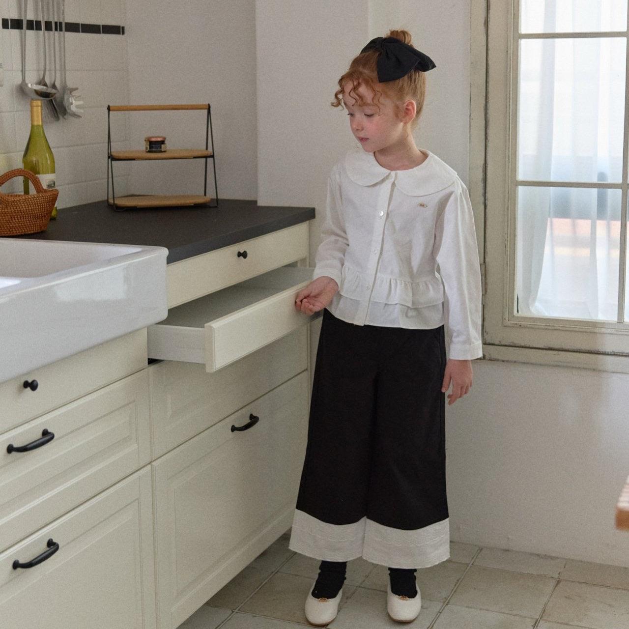 [PRE-ORDER] Ruffle swing shirt