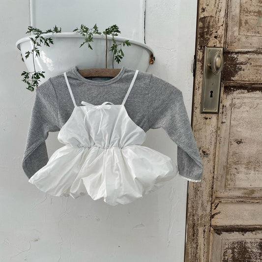 [PRE-ORDER] Pumpkin bustier long sleeve tee