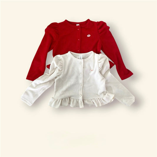 [PRE-ORDER] Flutter Frill Cardigan