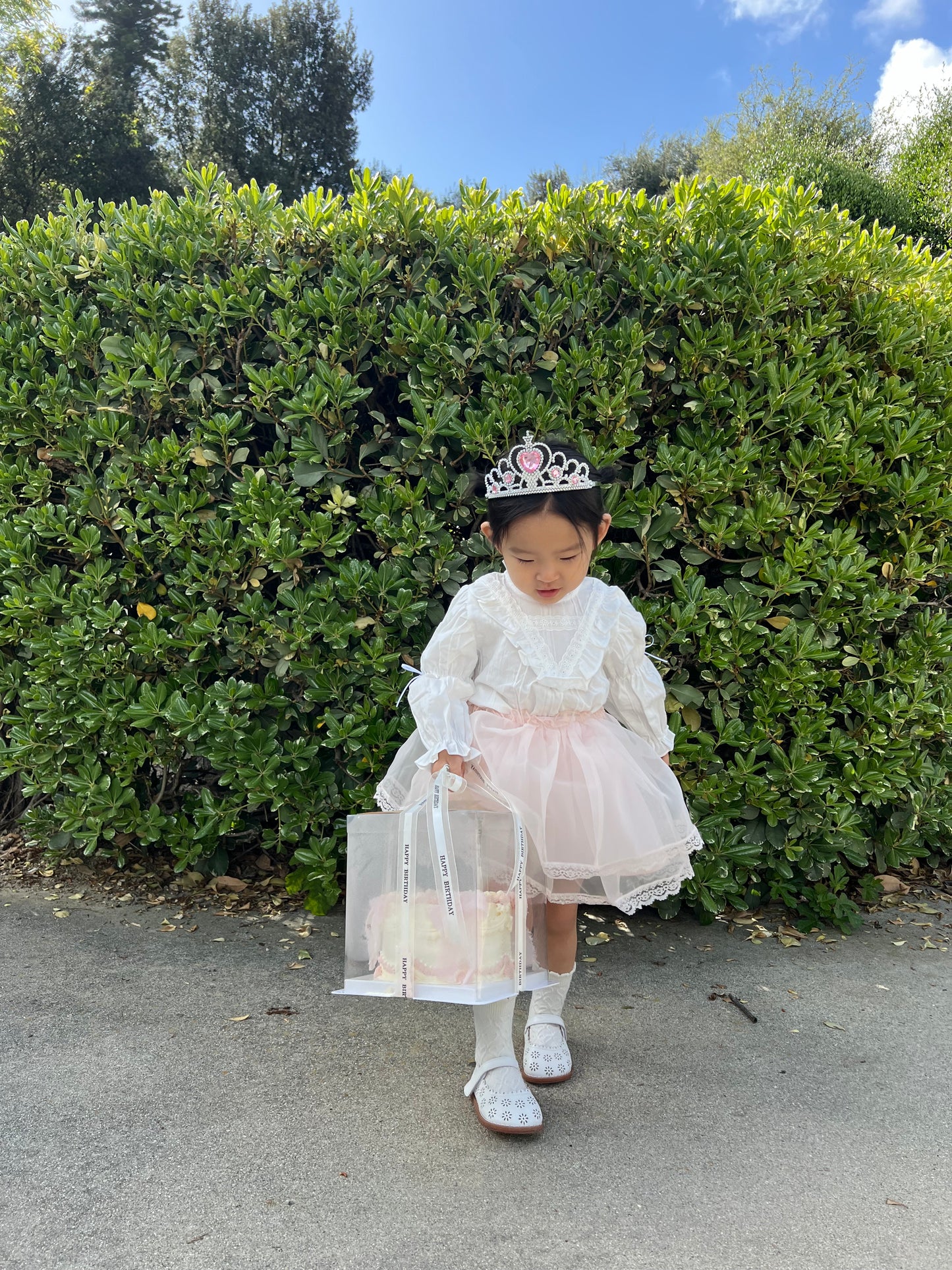 Jupe mini tulle rose