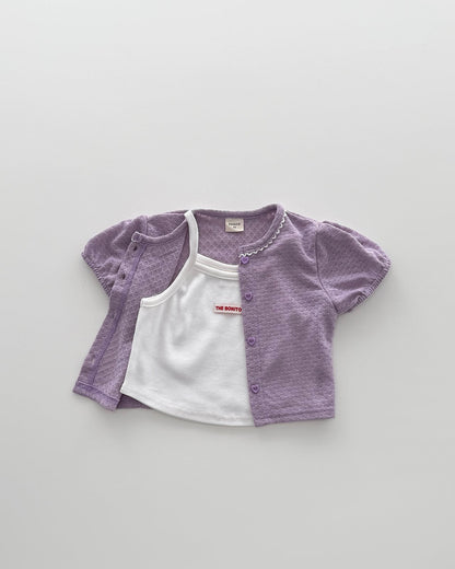 [PRE-ORDER] Ive short-sleeve cardigan