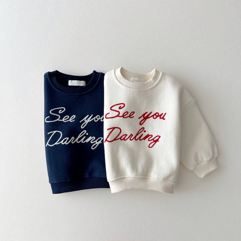 Darling Sweatshirt [Cream XS]