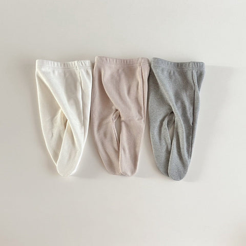 [PRE-ORDER] Fleece ribbed baby leggings