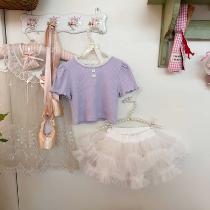 [PRE-ORDER] Tulle frill skirt
