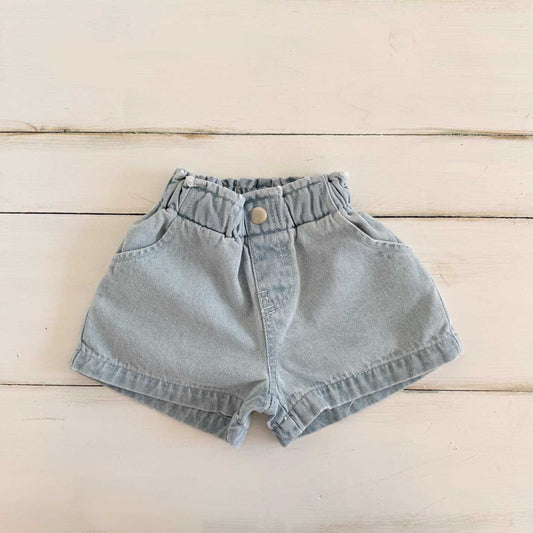 [PRE-ORDER] Heart denim shorts