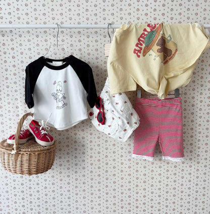 [PRE-ORDER] Lace ribbed leggings