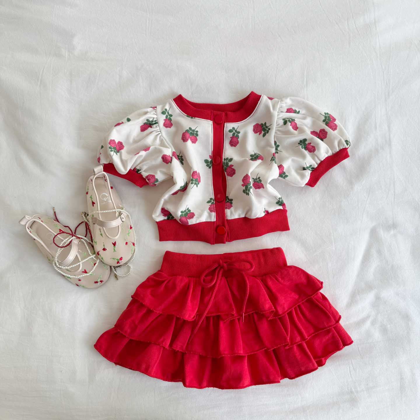 [PRE-ORDER] Rose cancan skirt