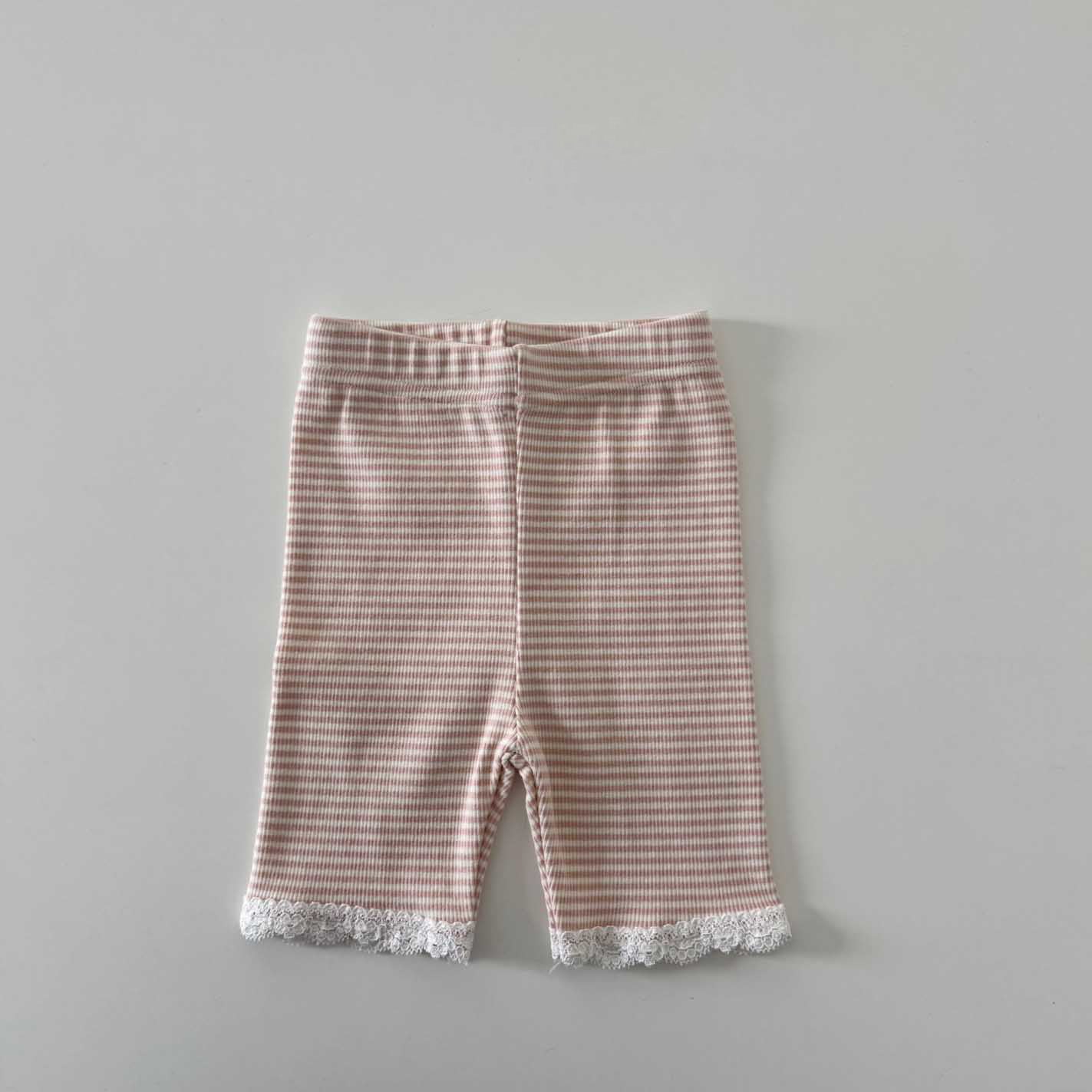 [PRE-ORDER] Lace ribbed leggings