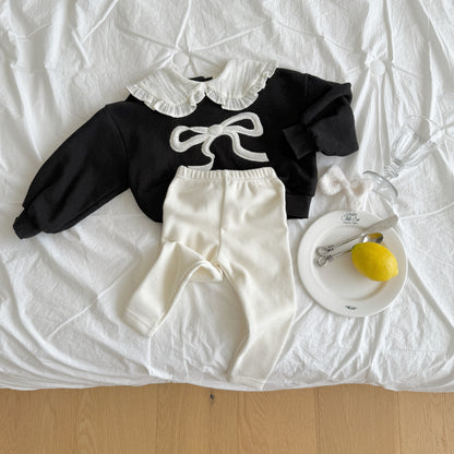 [PRE-ORDER] Ribbon Collar Sweatshirt