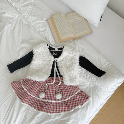 [PRE-ORDER] Cozy Check Skirt