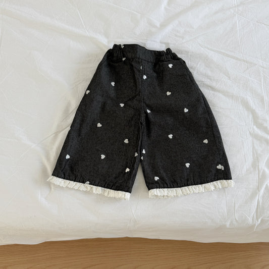 [PRE-ORDER] Heart Cookie Denim Pants