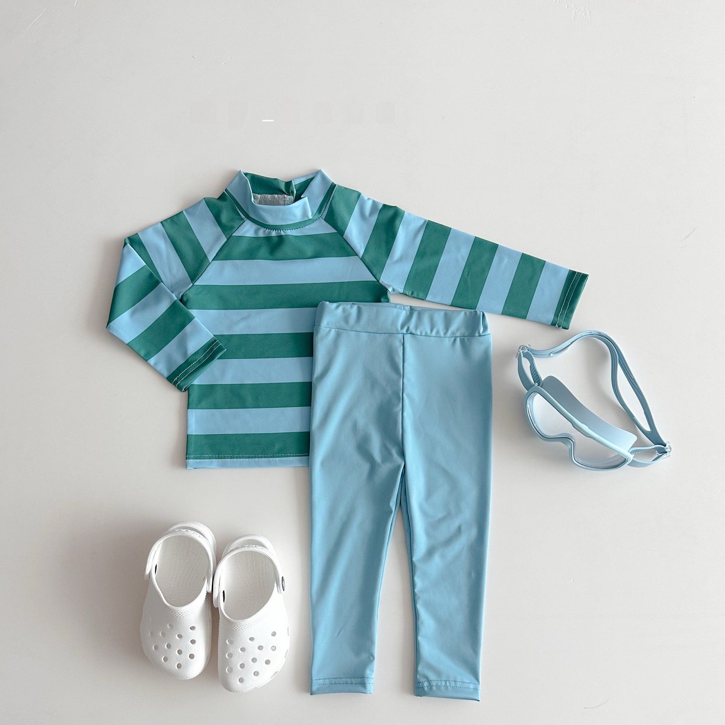 [PRE-ORDER] Long sleeve striped rashguard set