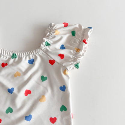 [PRE-ORDER] Cute Shirring Swimsuit Set
