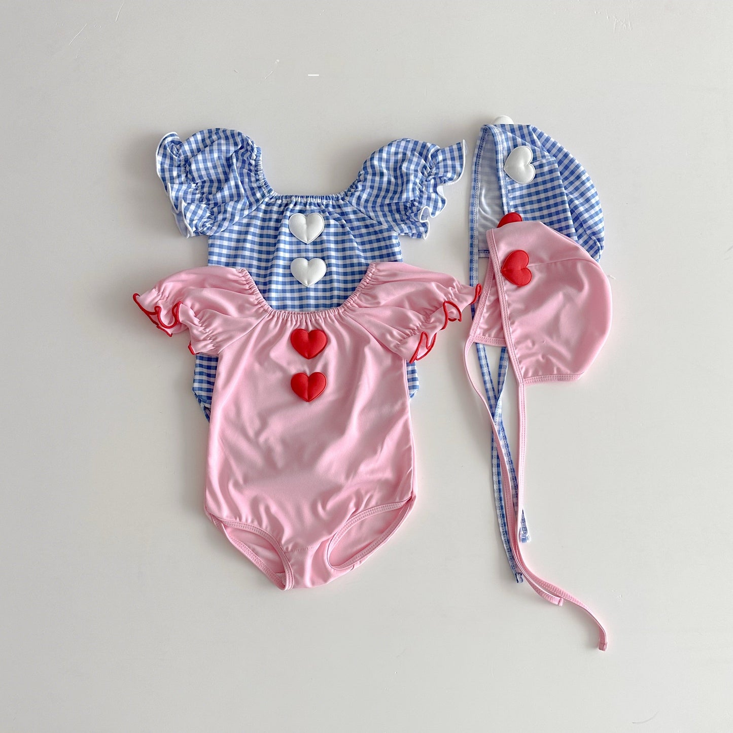 [PRE-ORDER] Heart Swimsuit Set
