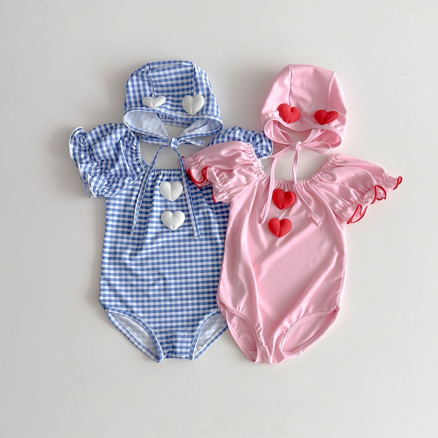 [PRE-ORDER] Heart Swimsuit Set