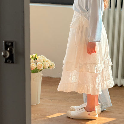 [PRE-ORDER] Amélie Long Lace Skirt