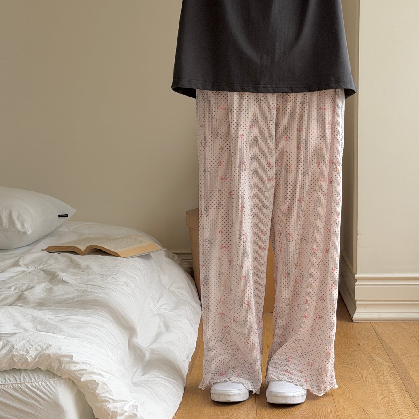 [PRE-ORDER] Petite pleated pants