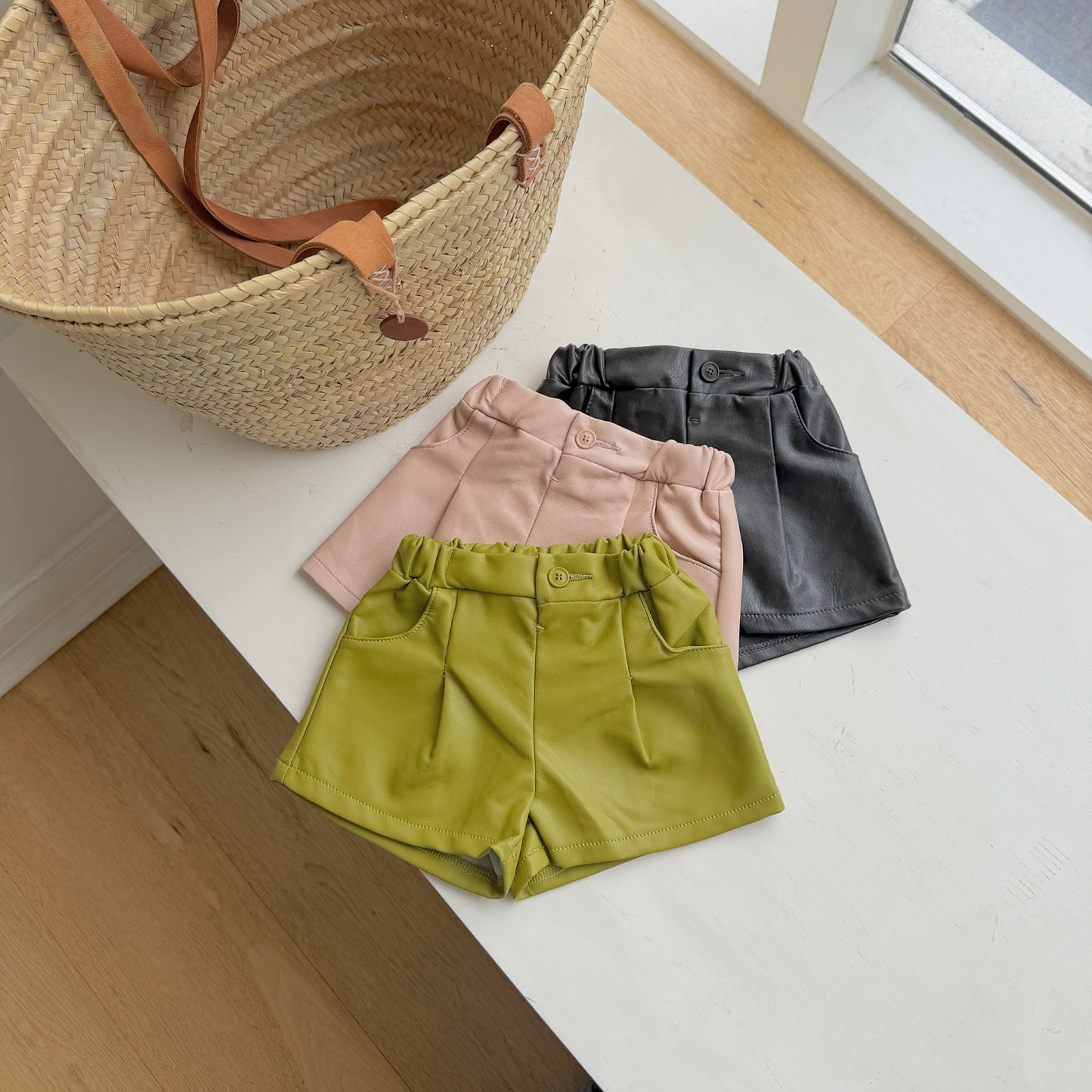 [PRE-ORDER] From Leather Shorts